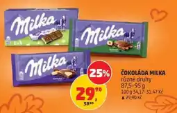 Penny Market ČOKOLÁDA MILKA nabídka