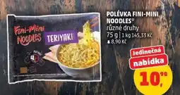 Penny Market POLÉVKA FINI-MINI NOODLES nabídka