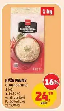 Penny Market RÝŽE PENNY dlouhozrnná nabídka