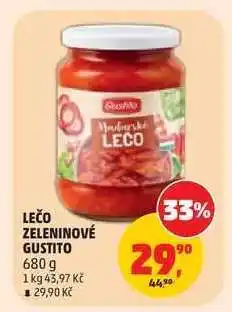 Penny Market LEČO ZELENINOVÉ GUSTITO nabídka