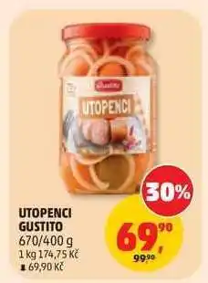 Penny Market UTOPENCI GUSTITO nabídka