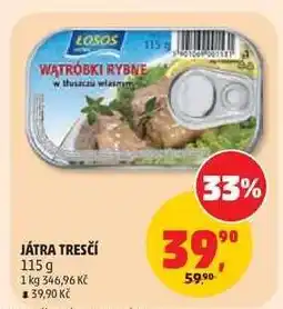 Penny Market Játra tresčí nabídka