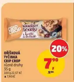 Penny Market OŘÍŠKOVÁ TYČINKA CRIP CROP nabídka