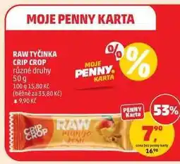 Penny Market RAW TYČINKA CRIP CROP nabídka
