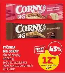 Penny Market Tyčinka Big Corny nabídka