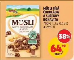 Penny Market Müsli Bílá Čokoláda a Sušenky Bonavita nabídka