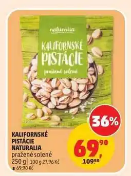 Penny Market KALIFORNSKÉ PISTÁCIE NATURALIA nabídka