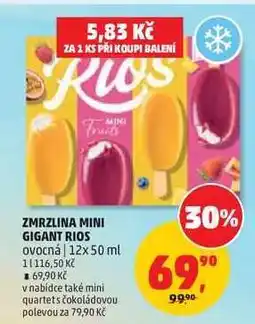 Penny Market Zmrzlina Mini Gigant Rios nabídka