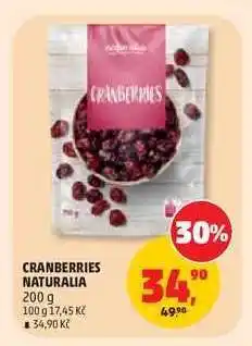Penny Market CRANBERRIES NATURALIA nabídka