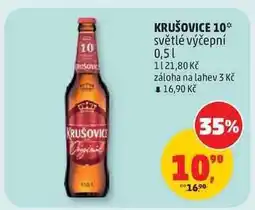 Penny Market Krušovice 10 světlé výčepní 0,5 l nabídka