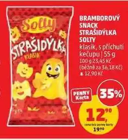 Penny Market BRAMBOROVÝ SNACK STRAŠIDÝLKA SOLTY nabídka