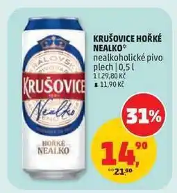 Penny Market Krušovice Hořké nealko nabídka
