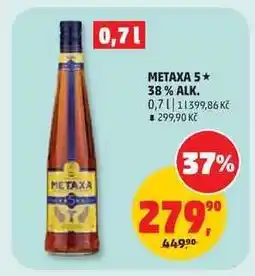 Penny Market METAXA 5 38 % alk nabídka