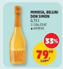 Penny Market Mimosa, Bellini Don Simon nabídka