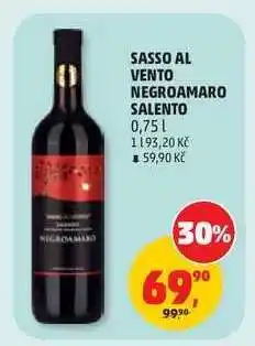 Penny Market SASSO AL VENTO NEGROAMARO SALENTO nabídka