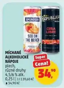 Penny Market Míchané alkoholické nápoje nabídka