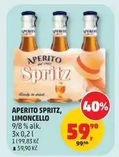 Penny Market APERITO SPRITZ, LIMONCELLO nabídka