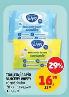 Penny Market TOALETNÍ PAPÍR VLHČENÝ WIPPY nabídka