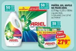 Penny Market Prášek, gel, kapsle na praní Ariel nabídka
