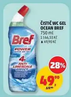 Penny Market ČISTIČ WC GEL OCEAN BREF nabídka