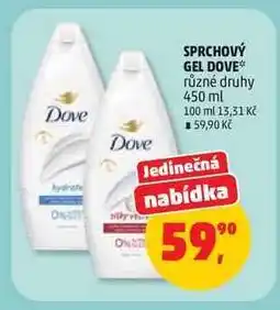 Penny Market Sprchový gel Dove nabídka