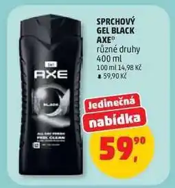 Penny Market Sprchový gel Black Axe nabídka