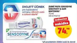 Penny Market Zubní pasta Sensodyne Sensitivity & Gum Whitening nabídka