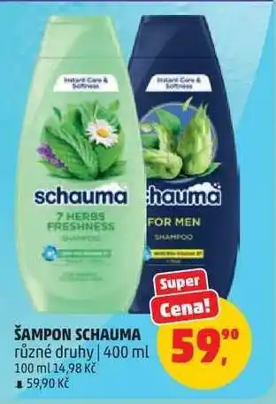 Penny Market ŠAMPON SCHAUMA nabídka