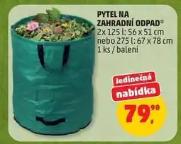Penny Market Pytel na zahradní odpad nabídka