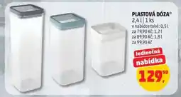 Penny Market PLASTOVÁ DÓZA nabídka