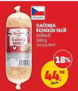 Penny Market Tlačenka Řezníkův talíř nabídka