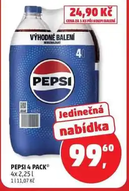 Penny Market Pepsi 4 Pack nabídka