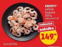Penny Market Krevety vařené loupané nabídka