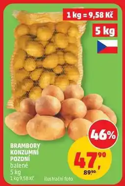 Penny Market Brambory konzumní pozdní nabídka