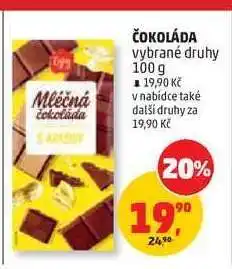 Penny Market Čokoláda vybrané druhy 100 g nabídka