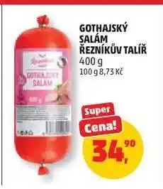 Penny Market GOTHAJSKÝ SALÁM ŘEZNÍKŮV TALÍŘ nabídka