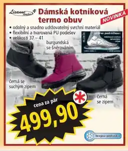 Norma Dámská kotníková termo obuv nabídka