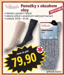 Norma Ponožky s obsahem vlny nabídka