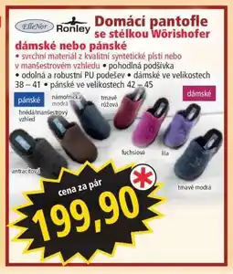 Norma Domácí pantofle se stélkou „Wörishofer“ nabídka