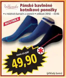 Norma Pánské bavlněné kotníkové ponožky nabídka