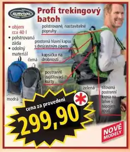 Norma Profi trekingový batoh nabídka