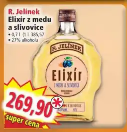 Norma R. Jelínek Elixír z medu a slivovice nabídka
