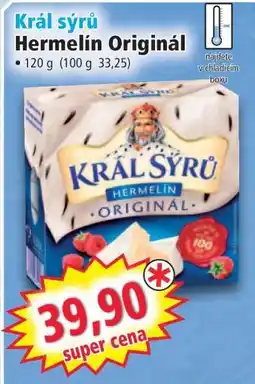 Norma Král sýrů Hermelín originál nabídka