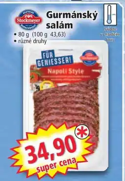 Norma Gurmánský salám nabídka
