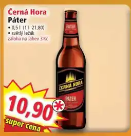 Norma Černá Hora Páter nabídka