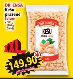 Norma DR. ENSA Kešu pražené Solené nabídka