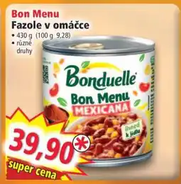 Norma Bon Menu nabídka