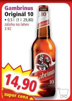 Norma Gambrinus Originál 10 nabídka