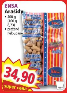 Norma ENSA Arašídy nabídka