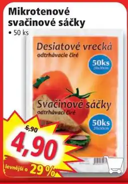 Norma Mikrotenové svačinové sáčky nabídka